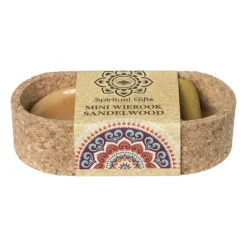 Wierook set - sandelwood - kegels met schaaltje