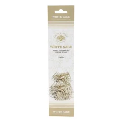 Wierooksticks Green Tree - white sage - 15 stokjes