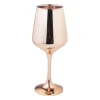 Wijnglas koper - koperkleurig - 450 ml