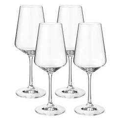 Wijnglas kristal - 350 ml - set van 4