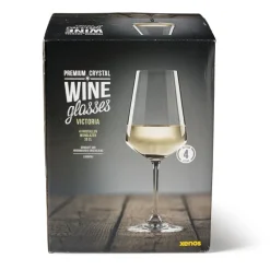 Wijnglas kristal - 350 ml - set van 4