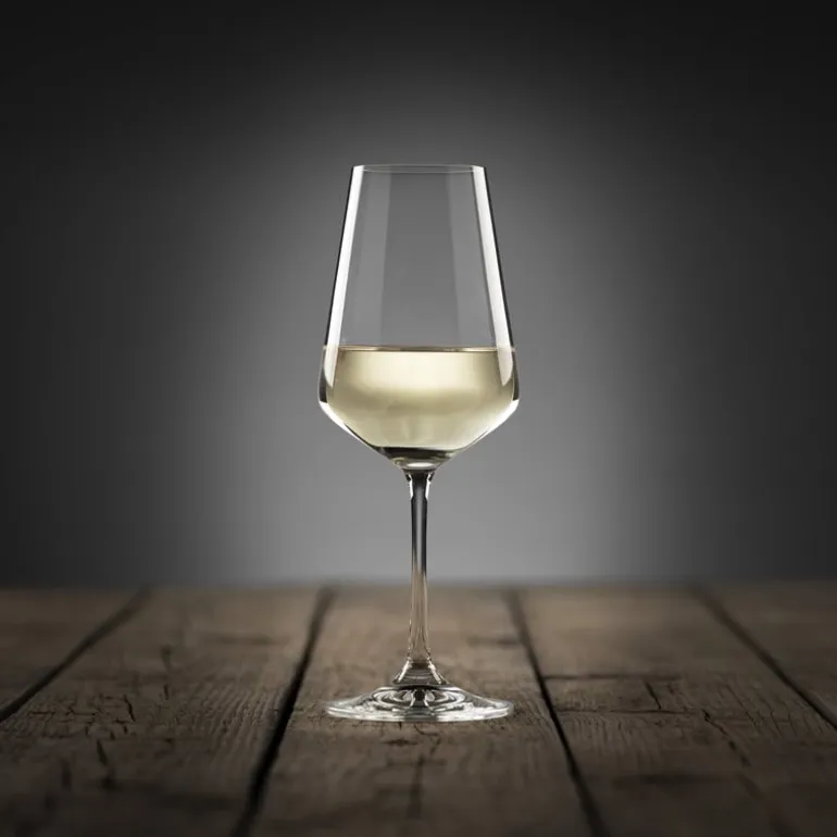 Wijnglas kristal - 350 ml - set van 4