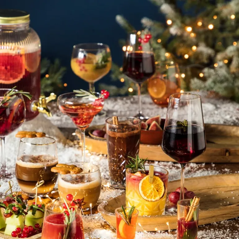 Wijnglas kristal - 350 ml - set van 4