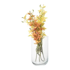 Windlicht - glas - ø13x21 cm