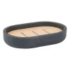 Zeepbakje Nature - antraciet