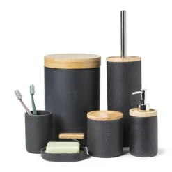 Zeepbakje Nature - antraciet