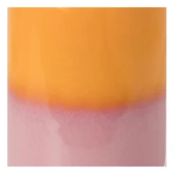 Zeeppompje duo - oranje/roze - ø7.3x18.3 cm