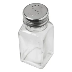 Zout vaatje - transparant - ø4x9 cm